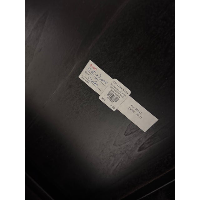 Pottery Barn Cortona Extension Dining Table + Six Alfresco Brown Side Chairs, Set For Sale - Image 12 of 12