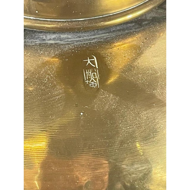 Large Antique Navigation Light Working on Oil from Nippon Sento For Sale - Image 4 of 11