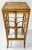 Vintage Scorched Bamboo Plant Stand For Sale - Image 4 of 7