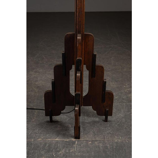 Amsterdam School Standing Lamp, 1920s For Sale - Image 3 of 14