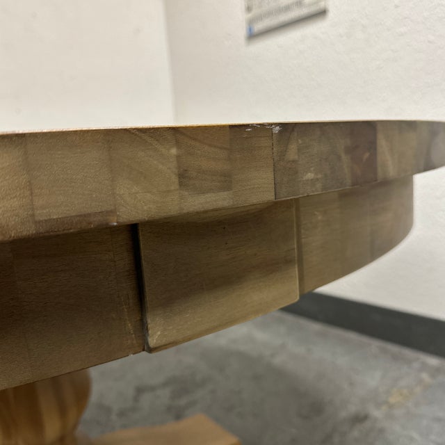 Restoration Hardware 17th C. Monastery Round Dining Table Chairish