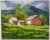 Clifford Holmes "Country Farm" Original Oil Painting C.1950 For Sale - Image 9 of 9