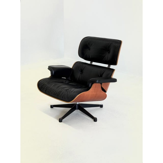 Black Lounge Chair by Charles and Ray Eames for Vitra, 2004 For Sale - Image 8 of 13