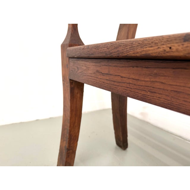 Oak Community Bench, 1900 For Sale - Image 13 of 18