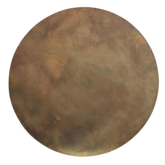 Bold modern coffee table with oversized spherical forms and sculptural silhouette. Crafted from cast aluminum and hand-...