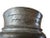 Cabin Circa 1897 Steer Horn Trophy With Pewter For Sale - Image 3 of 6