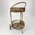 Franco Albini Vintage Bamboo Rattan Serving Bar Cart, Italy, 1950s For Sale - Image 4 of 9