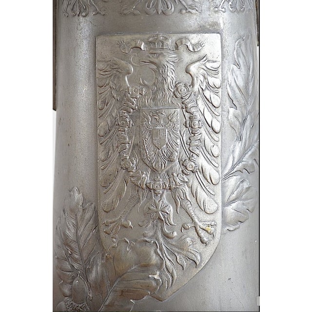 Pewter Ceremonial Jug with Berlin Coat of Arms from Kayser, 1900s For Sale - Image 5 of 14