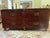 Substantial British Colonial / Campaign-style double-sided cocktail table purchased from ABC Carpet & Home in 1999. The...