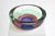 Glass Mid-Century Italian Sommerso Murano Glass Bowl by Luigi Onesto, 1960 For Sale - Image 7 of 12