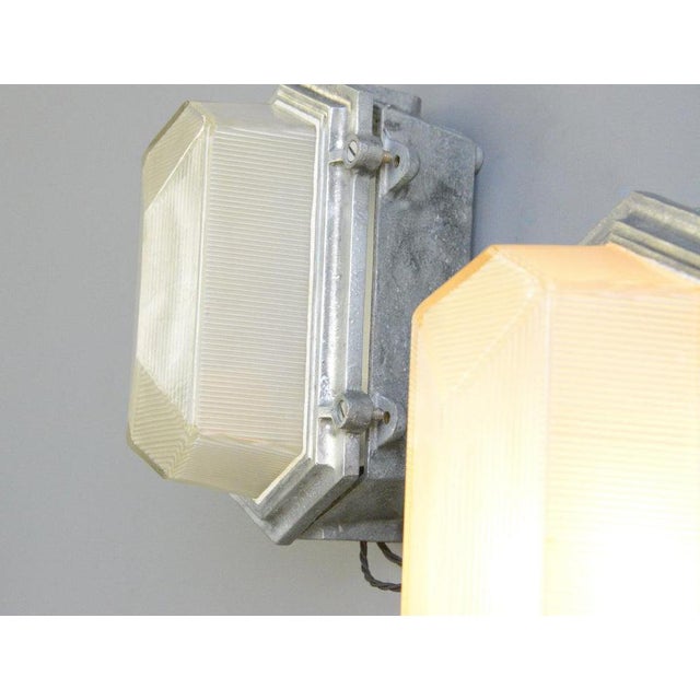 Industrial Bulkhead Lights by Maxlume, 1920s For Sale - Image 9 of 14