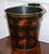 Vintage Metal Traditional Decoupage Ice Bucket with Strawberry Decorations For Sale - Image 3 of 16