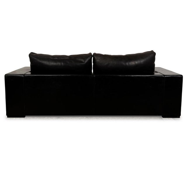 Budapest Leather Three-Seater Sofa from Baxter For Sale - Image 12 of 14