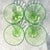Glass Vintage Green Federal Glass Sherbet Dishes - Set of 8 For Sale - Image 7 of 9