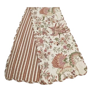 Pierre Frey French Botanical Reversible Table Runner For Sale