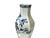 Vintage Chinese Blue White Hexagonal Flower Bird Porcelain Vase For Sale - Image 13 of 15