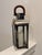 Indian Vintage Indian Stainless Steel and Glass Lantern With Wooden Handle, Modernist Design For Sale - Image 3 of 7