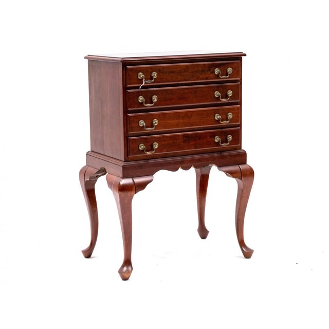 Queen Anne Style Silverware Chest For Sale - Image 12 of 12