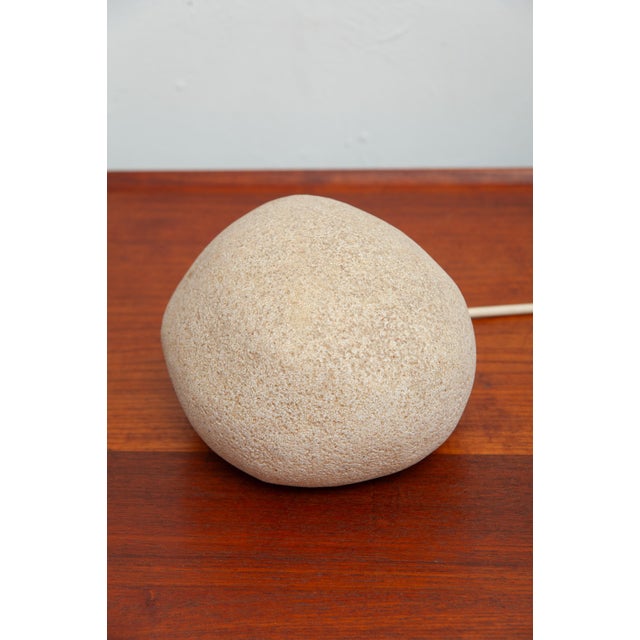 Beige Moon Rock Table Lamp by André Cazenave for Tecta, 1970s For Sale - Image 8 of 8