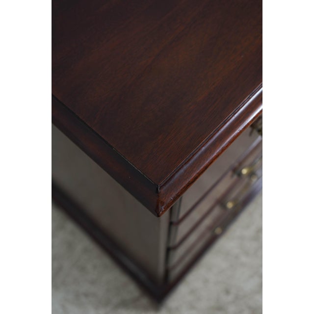 Wood Link Taylor Heirloom Mahogany Long Dresser For Sale - Image 7 of 18