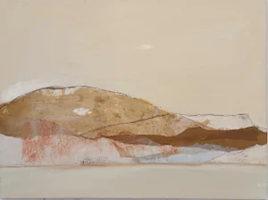 Marilina Marchica, Paperlandscape, Oil on Canvas