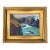 Jeanette Le Grue California Coastal Impressionist Oil Painting in Gilt Frame For Sale