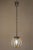 Glass Pendant Light With Murano Blown Glass Globe, Italy For Sale - Image 7 of 11