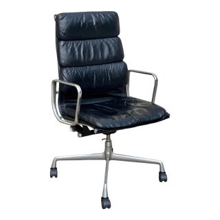 Vintage Eames Soft Pad Executive Chair For Sale