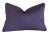 Designer Italian Mariano Fortuny Lavender & White Papiro Feather/Down Pillow 24” X 16” For Sale In Los Angeles - Image 6 of 7