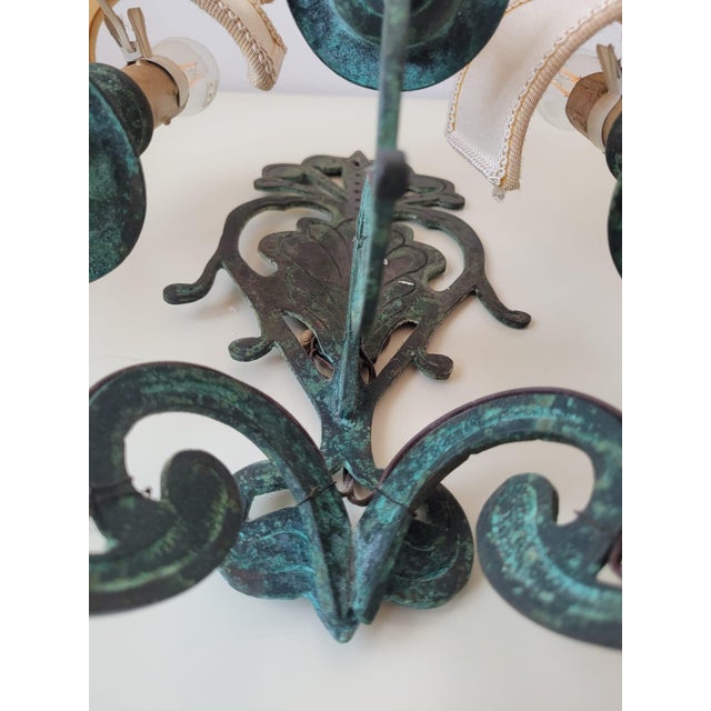 Bronze Wall Lamps, Italy, 1940s, Set of 2 For Sale - Image 9 of 11