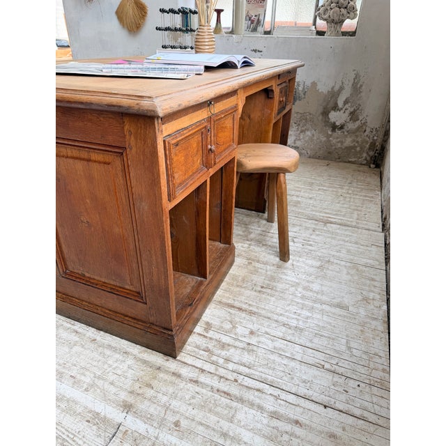 Vintage Oak Counter, 1950s For Sale - Image 14 of 18