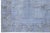 Designed Persian Overdyed Wool Rug in Light Blue For Sale - Image 9 of 9