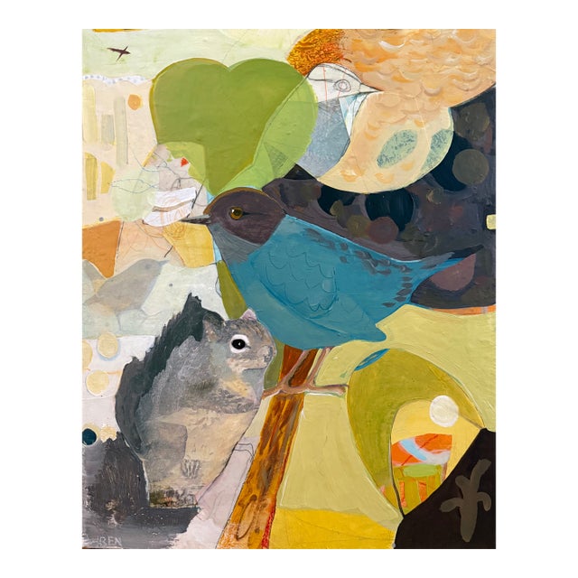 “Camp” a Painting by LWren Walraven For Sale