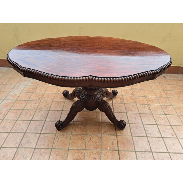 English Coffee Table in Mahogany, 1800s For Sale - Image 6 of 6