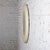 Late 20th Century Modern Wall Mirror W/Round Off White Plastic Frame For Sale - Image 14 of 18