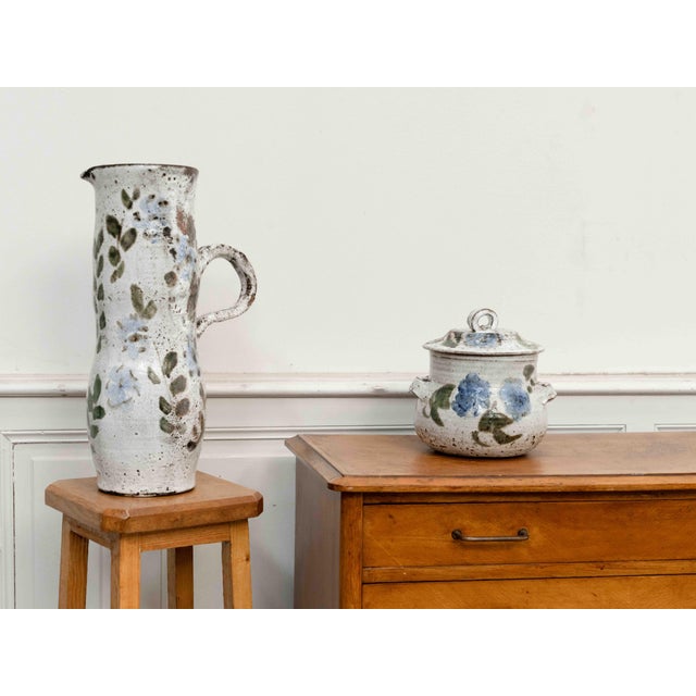 Pitcher and Tureen by Albert Thiry from Vallauris, 1980s, Set of 2 For Sale - Image 13 of 14