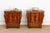Pair of Red & Gilt Chinoiserie Small Cabinets For Sale - Image 13 of 13