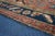 Vintage Hand Woven Geometric Floral Medallion Red & Blue Area Rug Mat 4 X 6' For Sale - Image 9 of 13