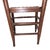 Early 20th Century Oak Spindle Back Side Chair With Embossed Heraldic Medallion Seat For Sale - Image 16 of 17