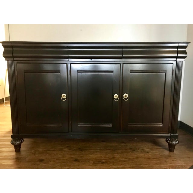 Ethan Allen British Classics Maple Sideboard Buffet Chairish