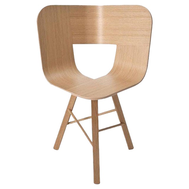 Tria Chair in Oak by Colé Italia For Sale