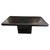 Andrianna Shamaris Impressive Minimalist Carved Teak Wood Coffee Table For Sale - Image 15 of 18