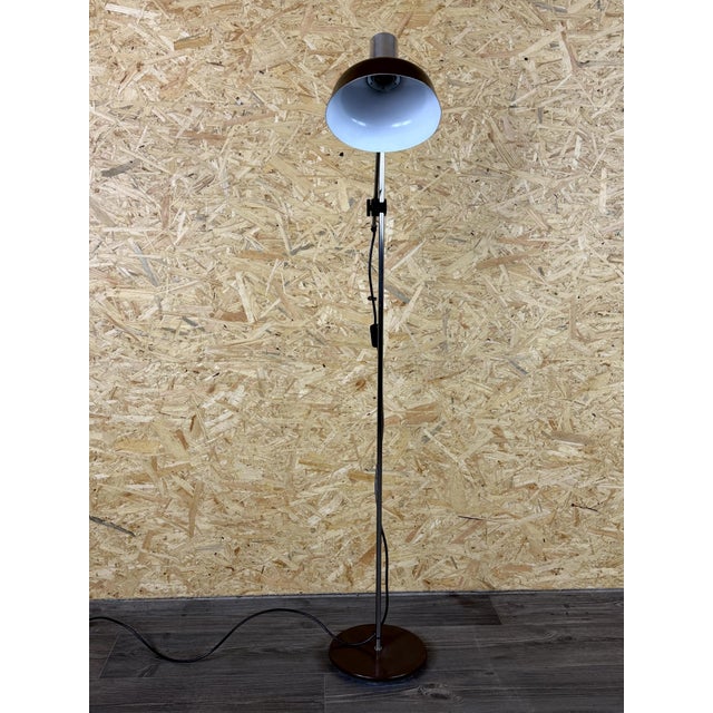 Vintage Space Age Floor Lamp in Metal, 1960s For Sale - Image 10 of 18