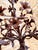Vintage Italian Tôle Chandelier With Rustic Metal Leaves and Floral Motifs Accented With Crystals, 6 Lights For Sale - Image 9 of 12