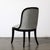Documented "Regina Side Chair" in Black Lacquer by Karl Springer For Sale - Image 10 of 13