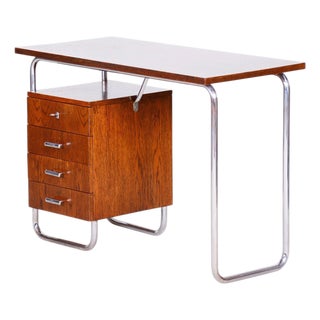 Oak Writing Desk from Robert Slezak, 1930s For Sale