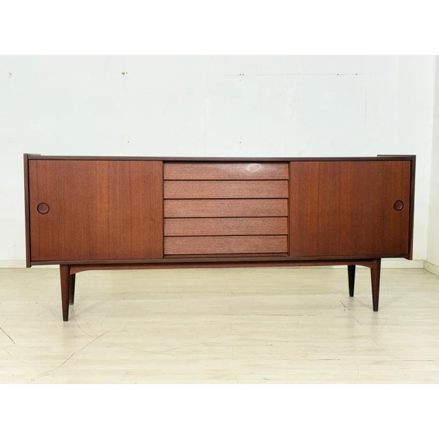 Vintage Scandinavian Teak Sideboard, 1960s For Sale - Image 17 of 17
