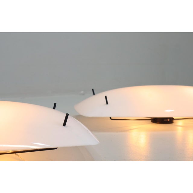 Black Model 3032/F Ceiling Lamp by Gino Sarfatti for Arteluce Italia, 1954, Set of 2 For Sale - Image 8 of 13