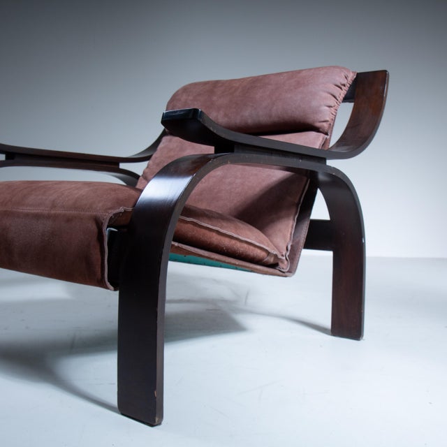 Wood Woodline Armchair by Marco Zanuso for Arflex, 1964 For Sale - Image 7 of 10