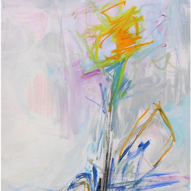 Contemporary Waterfall — 48x48 For Sale - Image 3 of 5